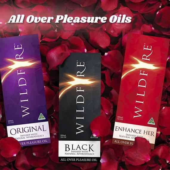 Massage Oil Sexually Infused All Over Pleasure Oils Wildfire