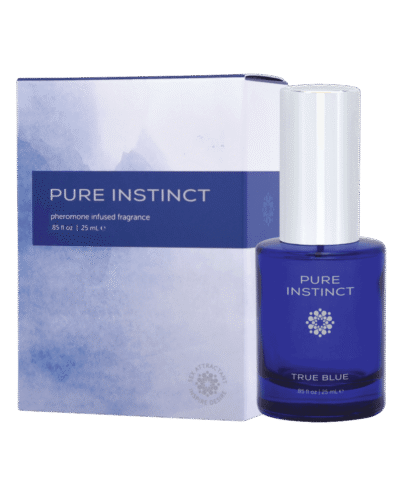 Pure Instinct True Blue classic packaging fragrance spray