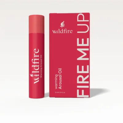 Wildfire Fire Me Up warming arousal oil 10ml bottle with packaging