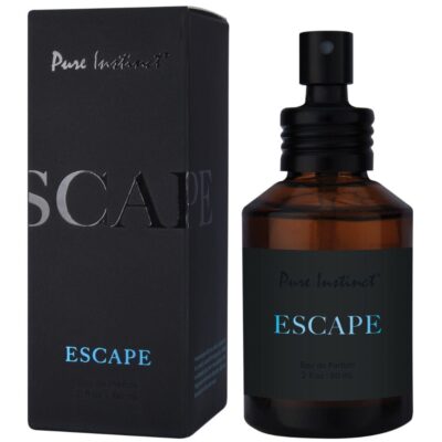 Pure Instinct Escape pheromone fragrance for men Eau de Parfum bottle and box
