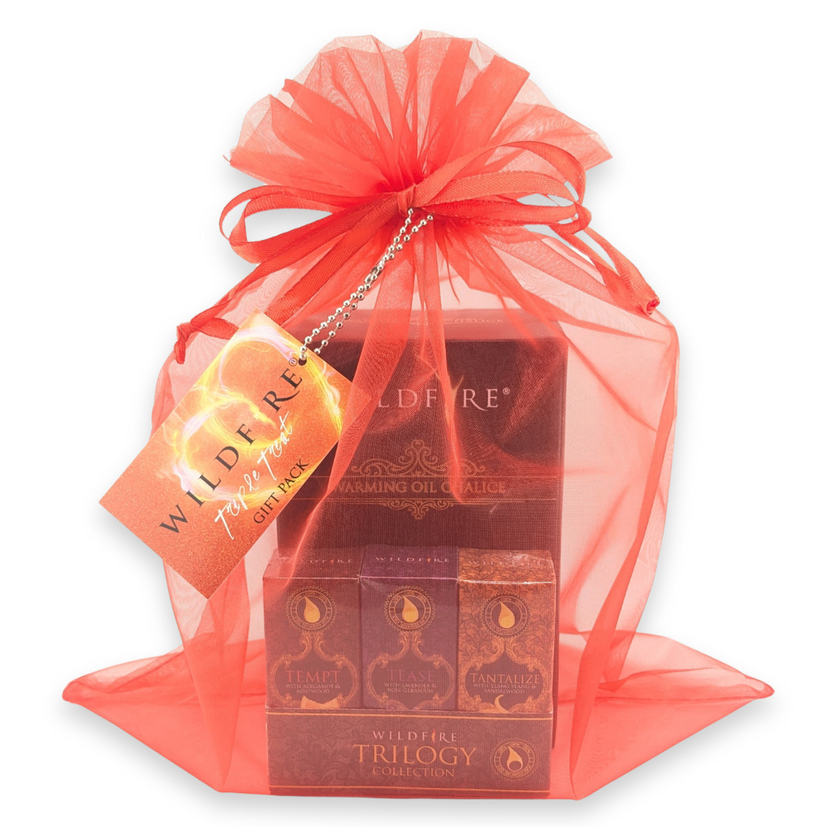 Wildfire Triple Treat Gift Pack – Essential Oil for Lovers with Tempt, Tease and Tantalize