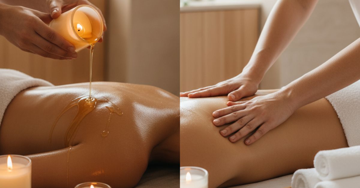 Candle Massage vs Traditional Massage
