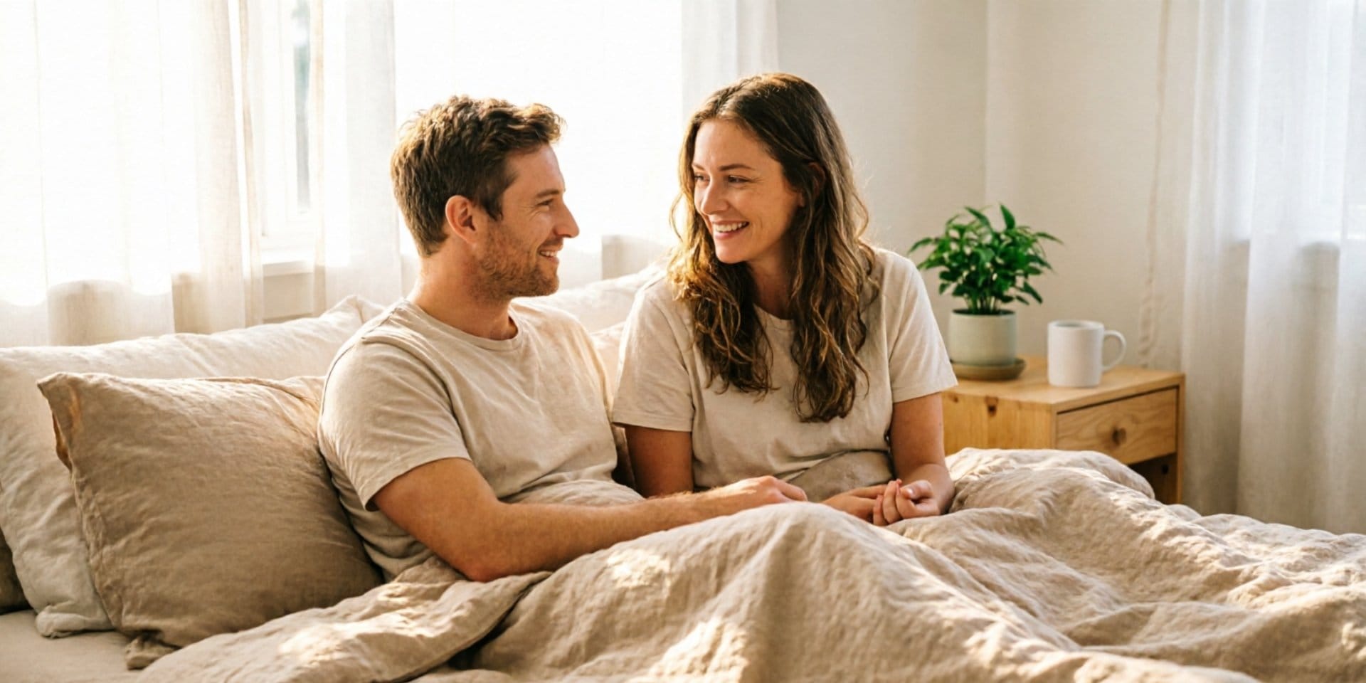 How to talk about intimacy with your partner through a gentle conversation at home
